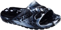 Little Kid’s Skechers Foamies Hogan – Aqua Sport Black/White Slide 92118