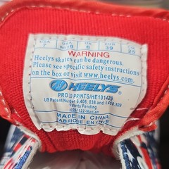 Heelys Pro 20 Prints Big Kids Size 7 Roller Skate Shoes American Flag NIB