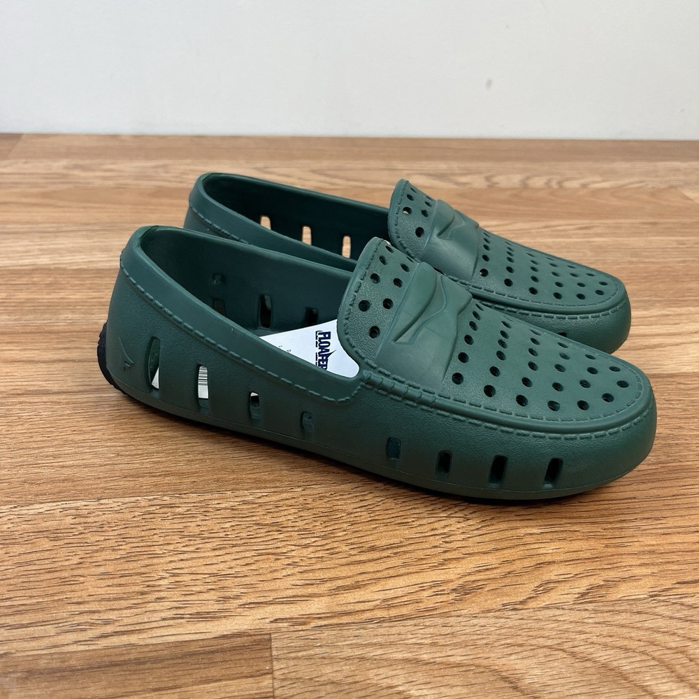 Floafers Prodigy-3 Forest Green/Black Loafers Shoes Big Kids Size 3 NEW