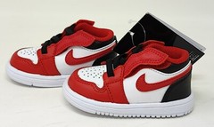 Size US4C – NIKE JORDAN 1 LOW ALT(TD) BULLS WHITE/GYM RED-BLACK CI3436 163