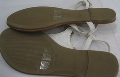 BAMBOO Summer WHITE FLOWER Back Strap Cute Shoes Sandals GIRL Size 2
