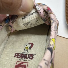 2017 Vans X Peanuts Toddler Size 9c Pre-owned Pink Girls Snoopy