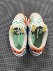 Size 1y Nike Dunk Low “Nike 101” Multi-Color Low Top DX3364-100 Kids Used No Box
