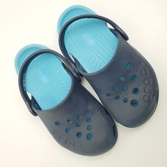 CROCS ELECTRO KIDS SZ C10 Navy/Electric Blue 10400-41T