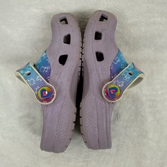 Crocs Fun Lab Peppa Pig Clogs Kids Size C10 Lavender Purple 207915 Toddler Shoes