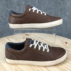 Sperry Top Sider Tuck LTT Shoes Kids 4.5 Lace Up Sneakers Casual Low Top Brown