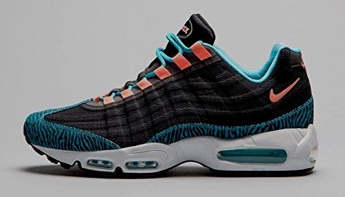 Nike Air Max 95 (Kids) – 307565 039 Black / Atomic Pink/Gamma Blue Size 4Y