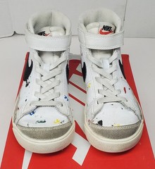 Nike Blazer Mid ’77 BB Paint Splatter Size 11C With Box DJ2619-100