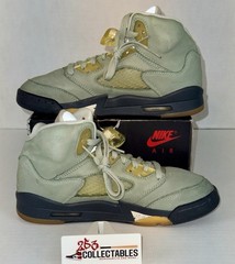 Nike Air Jordan 5 Retro GS Jade Horizon 440888-300 Size 6Y OG Box Slight Damage