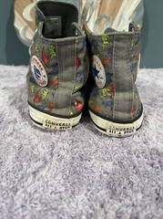 Converse ALL Stars Chucks DinoVerse Dinosaurs Hi-tops Classic US 3/EU 35/UK 2.5