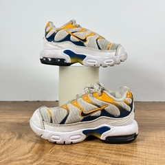 Nike Air Max Plus White Multicolor Athletic Sneakers DV7137-100 Kid’s Size US 6