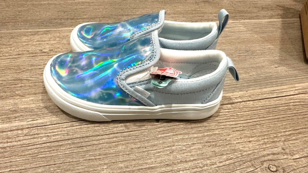 Vans Autism Acceptance Comfycush Slip-on Sneaker Iridescent Sensory