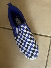 Vans Asher Pop Checkered blue