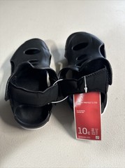 Kids Black White Nike Sunray Protect 3 (PS) Sandals Size 10C DH9462-001