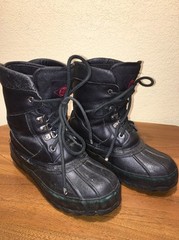 Red Ball Winter Snow Boots w/Removable Liners Green & Black UniSex Sz 7