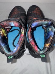 Nike LeBron Soldier 9 IX Black Orange Blue Basketball Shoes Youth Size 5.5Y