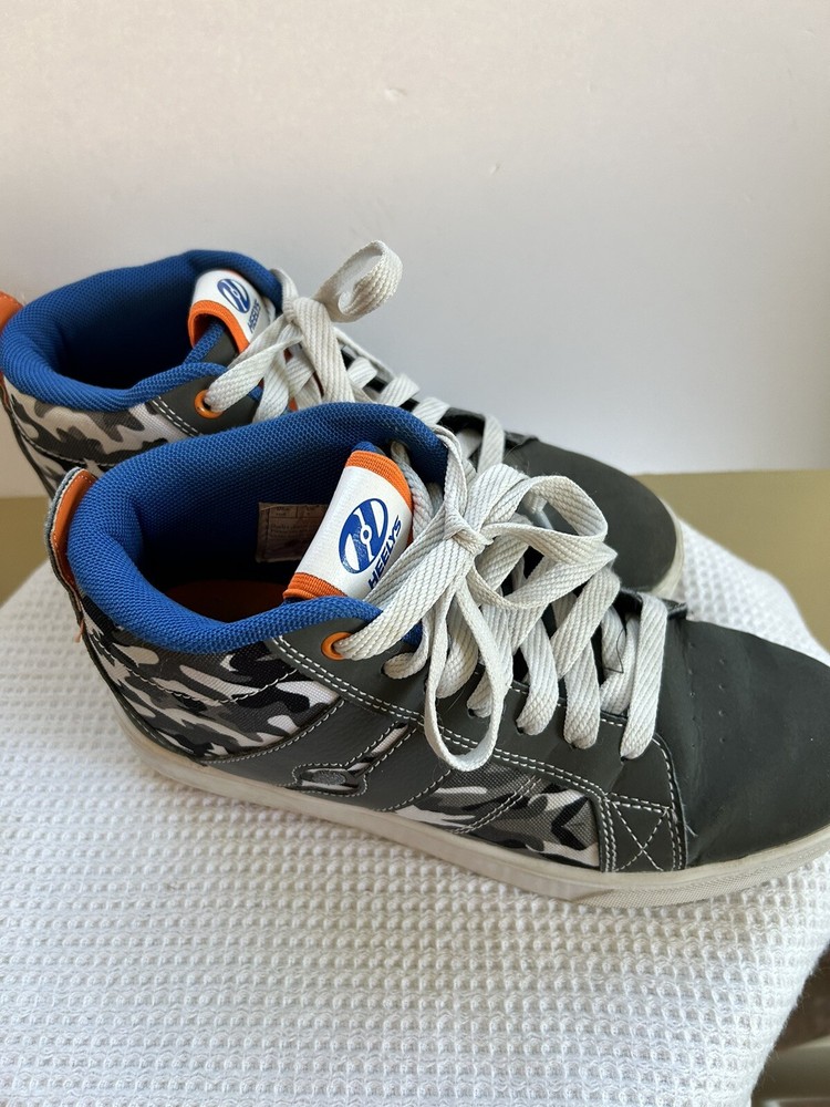 Youth Heelys Racer 20 Mid Gray Camo – HE100730 Size 6