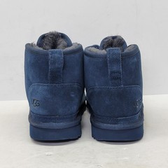 UGG Neumel II (Style#1017320K) Navy Blue Size 2 UGGPLUSH Sheepskin/Wool