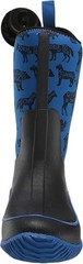 MUCK Kid’s KBH-2ANM HALE Boots, Black/Blue, Size US 10 M Little Kid