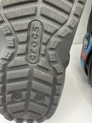 Crocs Classic Lined Sprayed Tie Dye Clog Unisex J 1 Black W Gaming Croc Charms