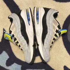 Nike Air Max 95 Grey Volt 905348-017 Running Cross Fit Sneakers GS 7Y Woman’ 8.5
