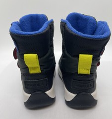 NEW SOREL TODDLER Whitney II Strap Coal/Charbon WP Winter Boots SIZE 4