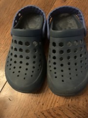 Pre-owned Unisex Kids Joybees active clog blue size 10 -11