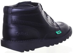 Kickers Kick Hi Largity Junior Lace Up Leather Ankle Boots Sizes US 4 – 7