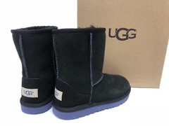 UGG AUSTRALIA CLASSIC II SHORT TWINFACE SHEEPSKIN Boot 1017703K Black Nocturn