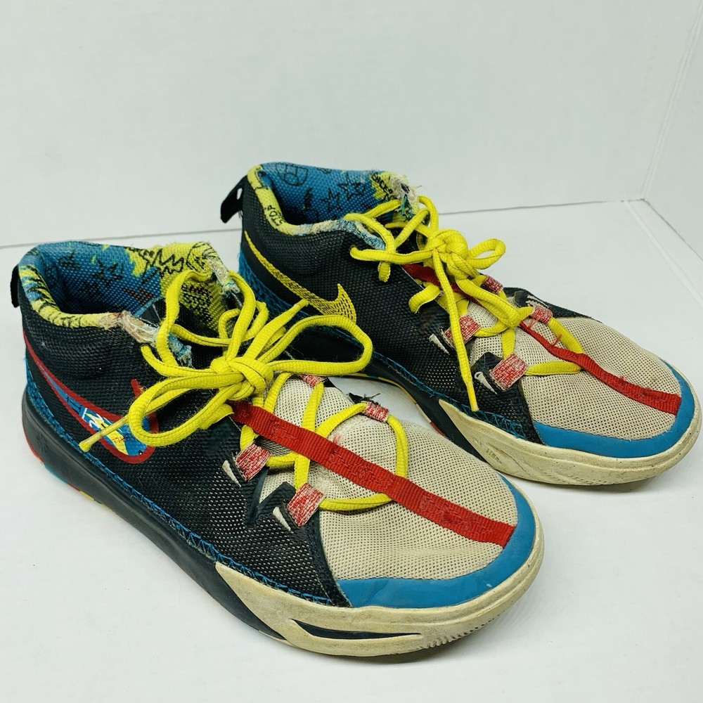 Nike Kyrie Flytrap VI SE (GS) Distressed BBall Shoes ~ FD0215-001~Youth Sz 4.5Y