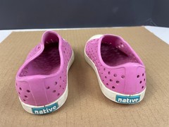 NATIVE Jefferson Kids PINK Waterproof Sneaker Shoes Size C7 ~ VGC