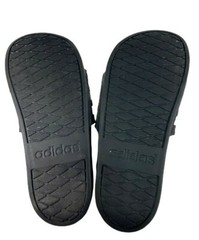 ADIDAS Adilette Slides Sandals Juniors Black Beach Flip Flops Sz. 6