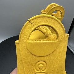 Crocs Handle It Rainboots Rubber Pull On Kids’ 8 Yellow