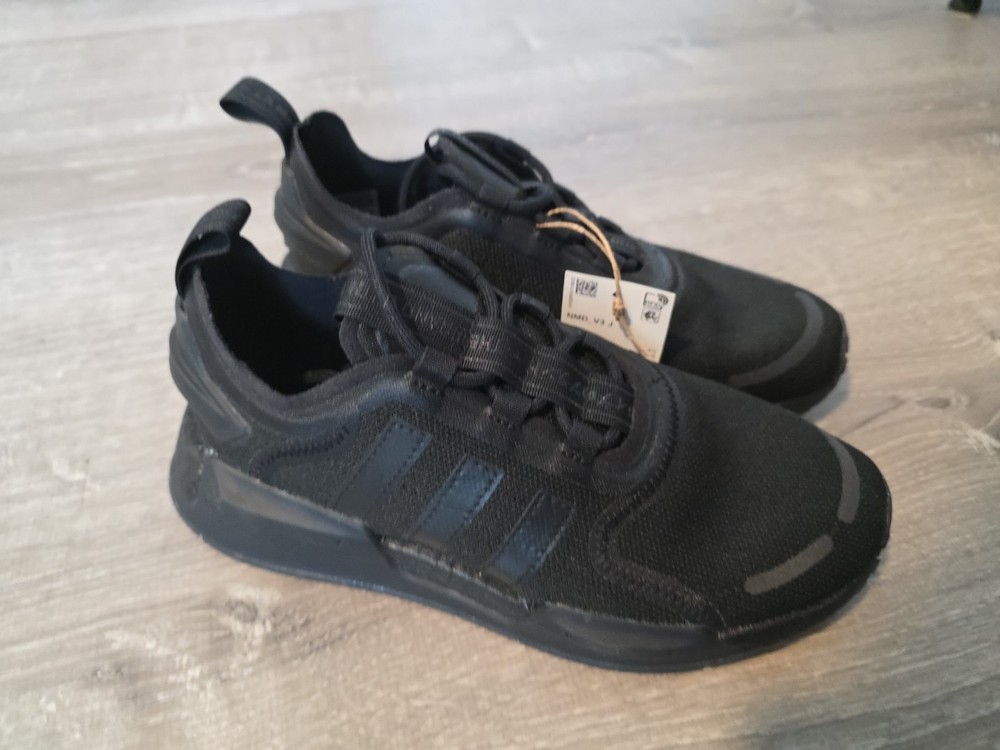 Adidas NMD_V3 J Boost Black Athletic Shoes GX5683 Youth 5
