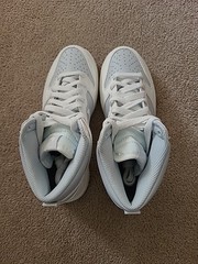 Nike Dunk High Summit White Pure Platinum Size 5.5 Youth/7wmns DB2179-107