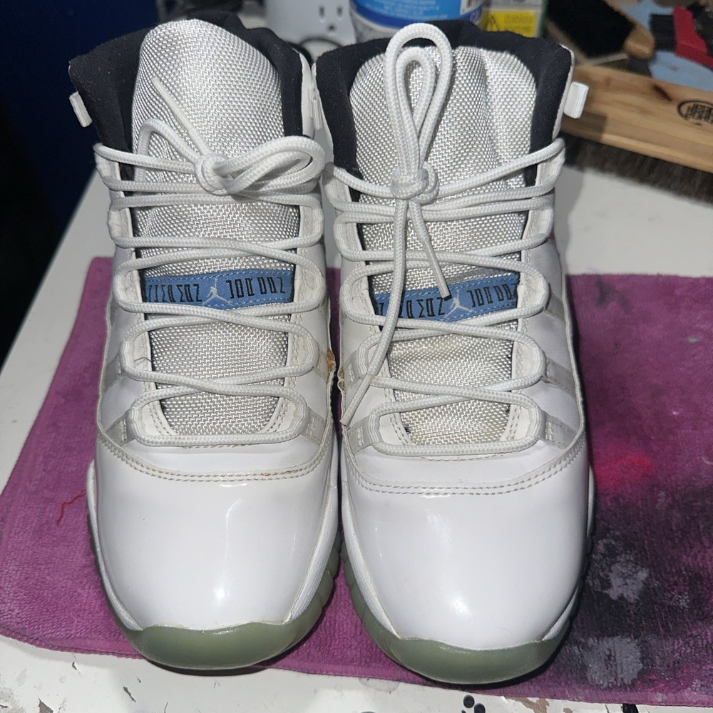 jordan 11 retro legend blue 2014 gs 5.5y 378038117