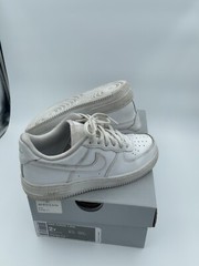 Nike Air Force 1 Low Triple White Shoes Sneakers af1 314193-117 Youth 2Y