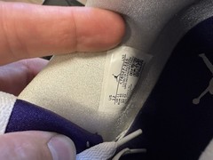 Jordan Air Jordan 4 Retro “Metallic purple” size 12