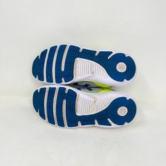 Under Armour Assert 9 Low Gray Neon Yellow Athletic Running Shoes Youth Size 5