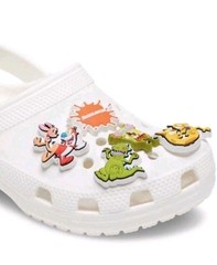Nickelodeon 5 Pack Crocs Jibbitz Charms SpongeBob, CatDog, Ren & Stimpy, + More