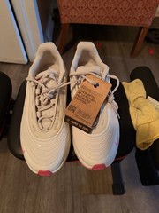Nike Air Max Excee Unisex Kids Athletic Sneakers Beige/Pink 9 FZ5486-007