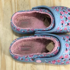 Crocs Shoes Junior 3 Clogs Gray Multicolor Slip On Round Toe Casual Comfort