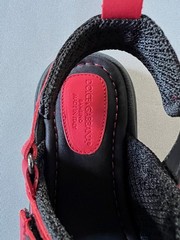 NIB DOLCE & GABBANA Kids RED LEATHER SANDALS /SHOES UK 13 US 1 BOY or GIRL SZ 32