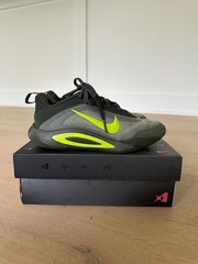Nike A’One Black Green Grey Volt HF7001-301 GS Size 2Y