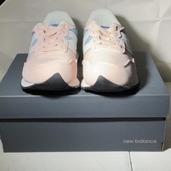 New Balance 237 Bungee Pink Grey Ph237TK Sneakers Little Kids size 13