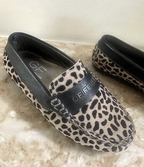 New Authentic GIANFRANCO FERRE Signature Unisex Loafers 30 ITALY, 12.5 USA