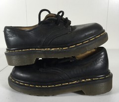 Vintage 1990’s Doc Dr Martens 8168 Made England Black Skechers Shoes UK Kids 11