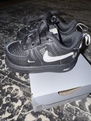 Excellent Condition In Box. 4c Force 1 LV8 Utility TD Black/ White/ Yellow