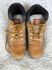 TIMBERLAND Junior’s Field Boots (GS) Authentic Wheat 15945 US 6.5