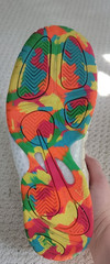 Nike Fruity Pebbles Youth Sneakers Neon Soles 7Y US 6 UK 09/14 644791-100 10/14